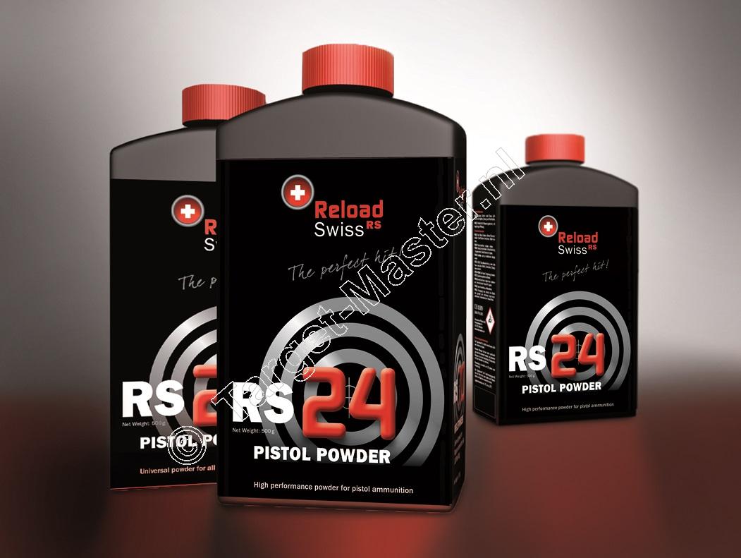 Reload Swiss RS24 Herlaadkruit inhoud 500 gram